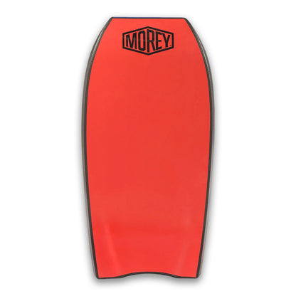 Morey Pro Series Mach 7X Bodyboard, Black & Orange
