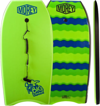 Morey Big Kahuna 45" Bodyboard with Coiled Leash
