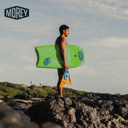Morey Big Kahuna 45" Bodyboard with Coiled Leash