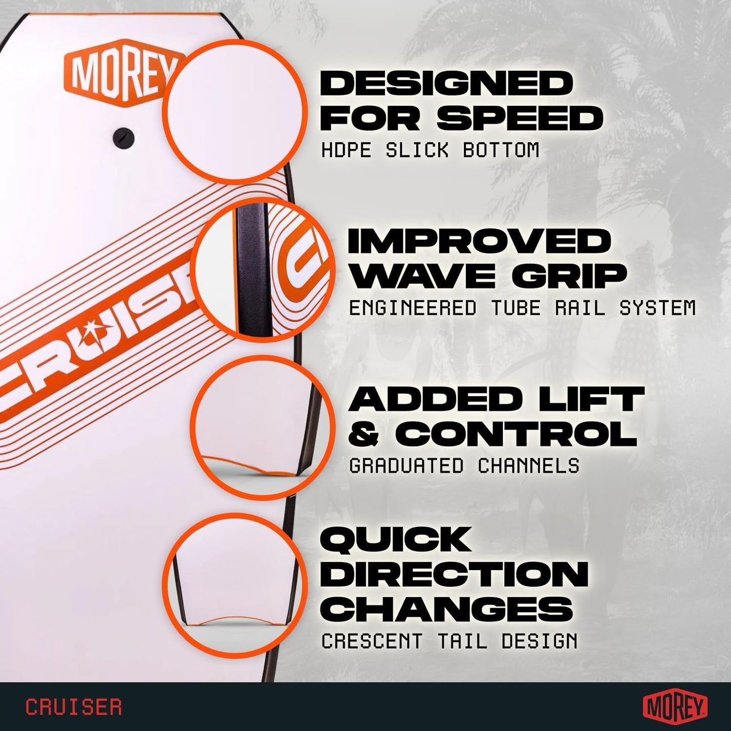 Morey Cruiser 42.5" Bodyboard
