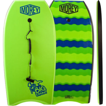 Morey Big Kahuna 45" Bodyboard with Coiled Leash