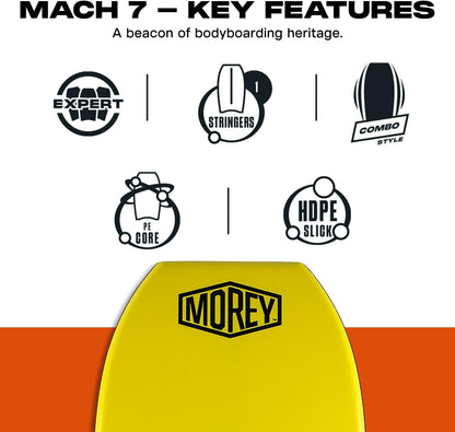 Morey Pro Series Mach 7 Bodyboard