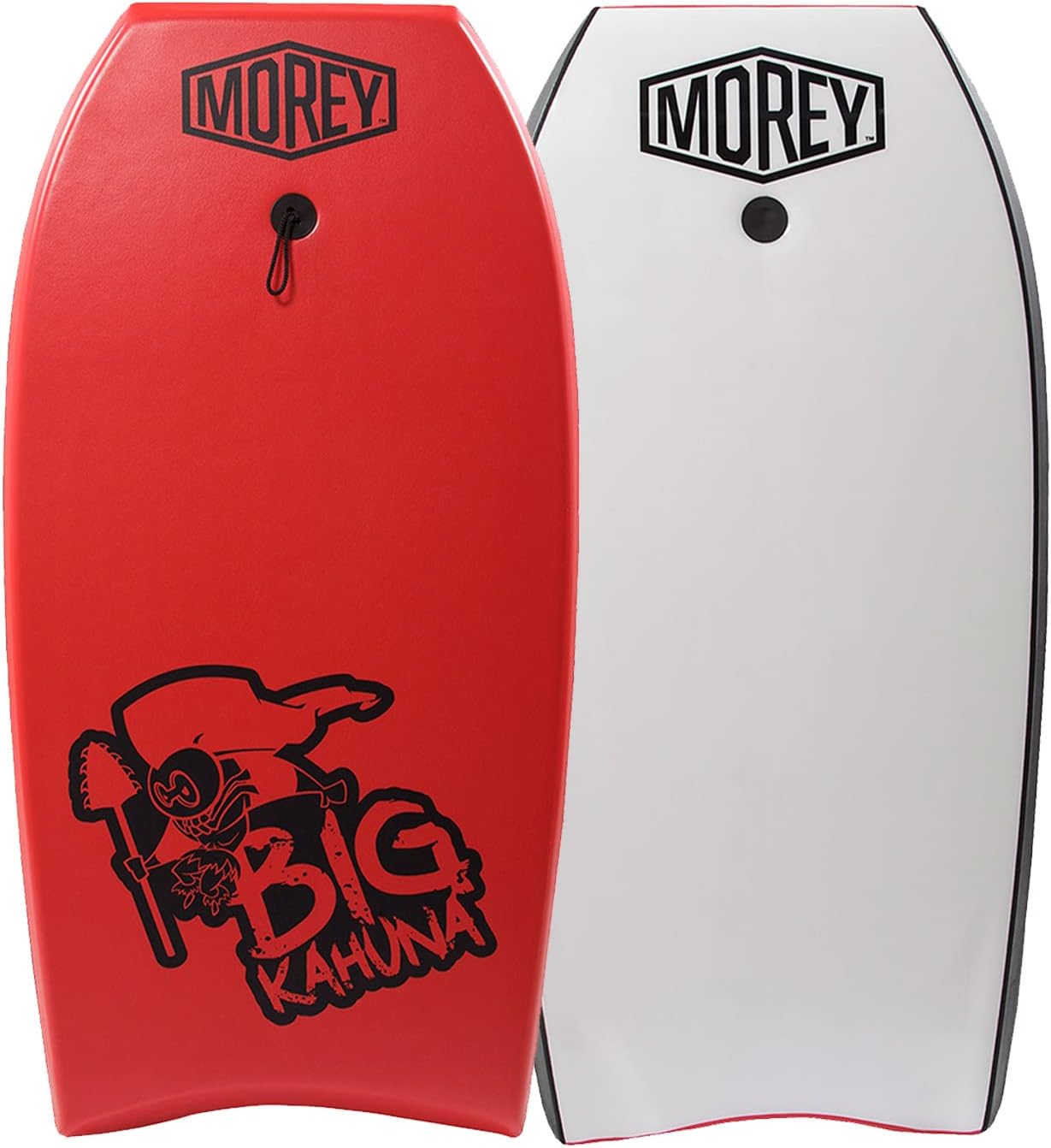 Morey Big Kahuna 45" Bodyboard with Coiled Leash, Red